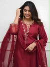 KF 2106 Kalaai Roman Silk Kurti With Bottom Dupatta
